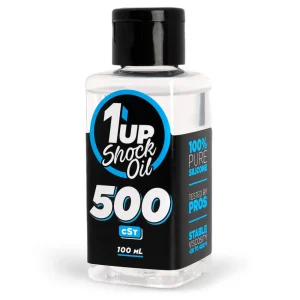 1up Racing Pure Silicone Shock Oil 500cSt / 40wt - 100mL