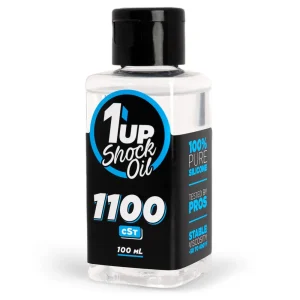 1up Racing Pure Silicone Shock Oil - 1100cSt/80wt - 100mL - 101100