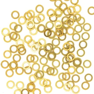 Ovalwerks .010" x 1/8 Brass Front Axle Shims - OWE-120