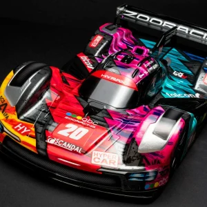 HYRAX  Hyper Car Body 1/10 Electric Touring Car Racing 190mm - ZR0020-07