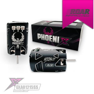 Exalt "Phoenix" Silver Spec Class Brushless Motor (21.5T) - EXA01215SS