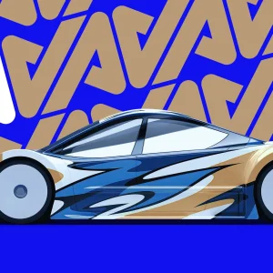 Avalon Vortex 1:10 Touring Body Shell 190mm 0.5mm - AV-001-05