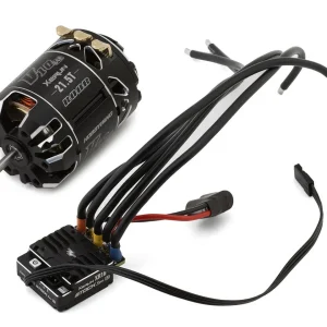 Hobbywing XR10 Stock Spec G2 Sensored Brushless ESC/V10 G4R Motor Combo (21.5T) - 38020379