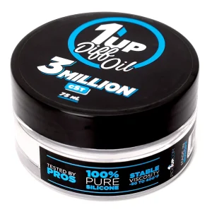 1up Racing Pure Silicone Diff Oil - 3 Million cSt - 75mL - 113000
