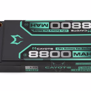 Cayote 1/12 1S 145C Racing LiPo Battery (3.7V/8800mAh) w/5mm Bullets - CYE881S145B